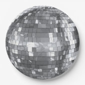 Disco Bal Feest Bruidsmeisje Verjaardag Pret Papieren Bordje (Voorkant)