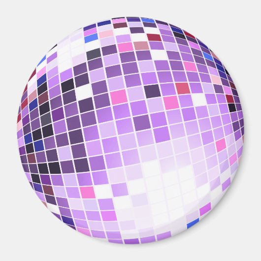 Disco Bal, Glitter Bal of spiegelbal Magneet (Voorkant)