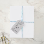 Disco Bal Huwelijksfeest  Cadeaulabel (Met Touw)