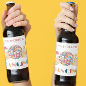 Disco Bal Je moet dansen Bier Etiket
