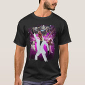 Disco bal kip dansen grappig T-shirt (Voorkant)