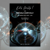 Disco bal Licht Feest Kaart