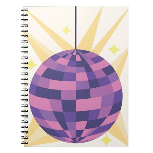 Disco Bal Notitieboek (Voorkant)
