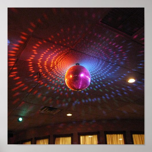 Disco Bal Poster (Voorkant)