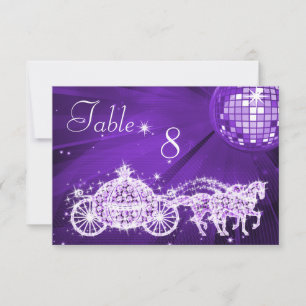 Disco Bal, Prinses Koets & Paarden Dubbelzijdig Kaart