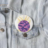 Disco Bal Ronde Button 7,6 Cm (In situ)