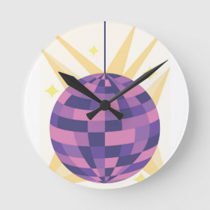 Disco Bal Ronde Klok