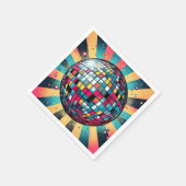 Disco bal servetten! servet (Hoek)