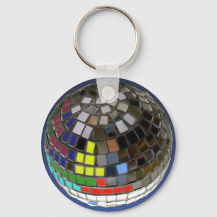 disco-bal sleutelhanger