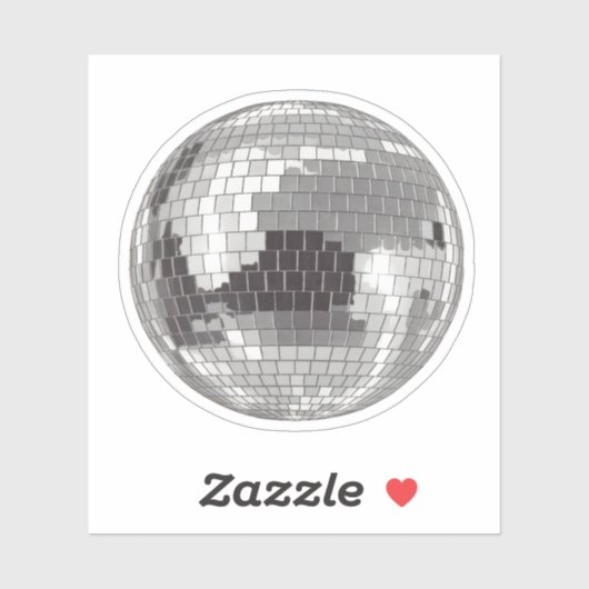 Disco Bal  Sticker (Vel)
