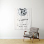 Disco bal verjaardag wandkleed (In situ)