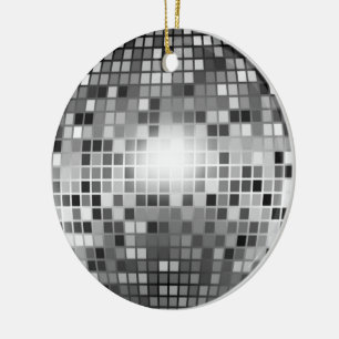 DISCO BALK KERAMISCH ORNAMENT
