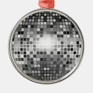 DISCO BALK METALEN ORNAMENT