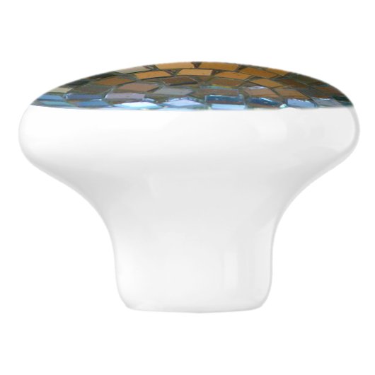 Disco Ball 2D-afbeelding Keramische Knop (Zijkant)