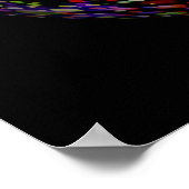 disco-ball-381907 COLORFUL BOHEK MUSIC PARTY CIRC Poster (Hoek)