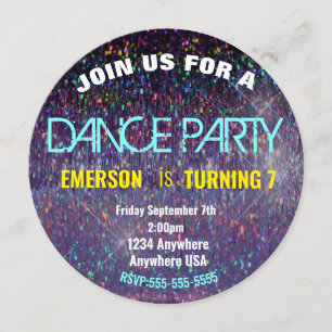 Disco BALL, 70 jaar disco Dance verjaardagsfeest Kaart