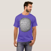 Disco Ball 80s Theme Dance Party Premium T-shirt (Voorkant volledig)