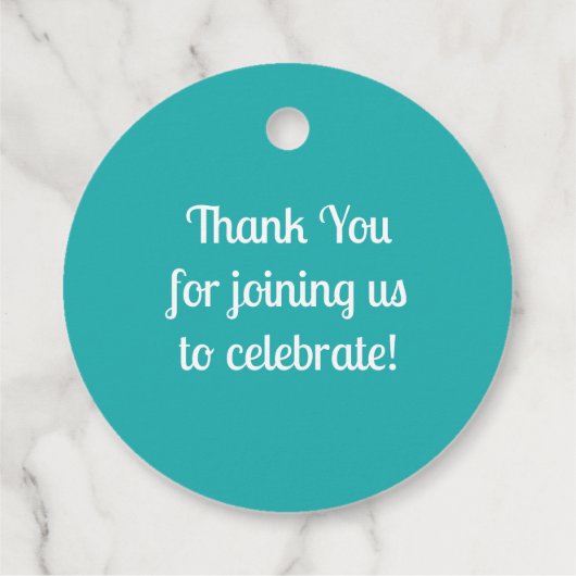 Disco Ball Baby shower Bedankjes Labels (Achterkant)