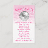 Disco Ball Baby shower Boeken voor Baby Kaarten (Voorkant)