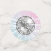 Disco Ball Baby shower Groovy Confetti (Kleine voorkant)