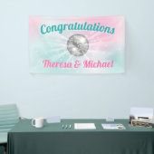 Disco Ball Baby shower Groovy Spandoek (Beurs)
