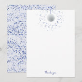 Disco Ball Bedankkaart (Voorkant / Achterkant)