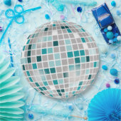 Disco Ball Birthday Party Paper Borden Papieren Bordje (Feest)