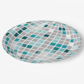Disco Ball Birthday Party Paper Borden Papieren Bordje (Gekanteld)