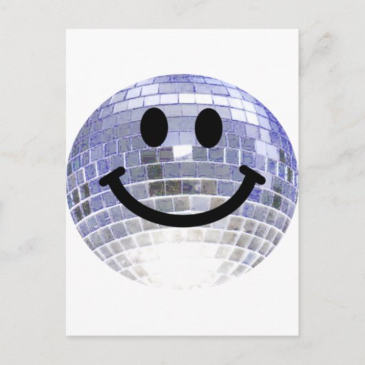 Disco Ball Briefkaart (Voorkant)