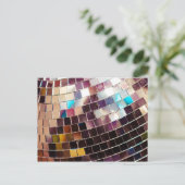 Disco Ball Briefkaart (Staand voorkant)