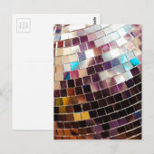 Disco Ball Briefkaart (Voorkant / Achterkant)