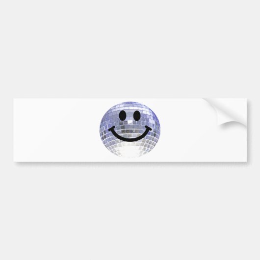 Disco Ball Bumpersticker (Voorkant)