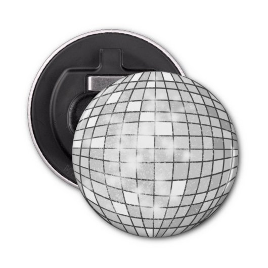 Disco Ball Button Flesopener (Voorkant)