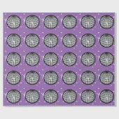 Disco Ball Cadeaupapier (Vlak)