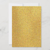 Disco ball cheers New Year's  Party  Kaart (Achterkant)