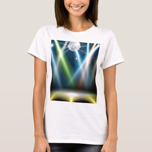 Disco ball-dansvloer t-shirt (Voorkant)