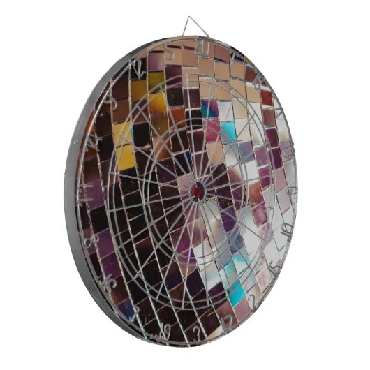 Disco Ball Dartbord (Voorkant Links)