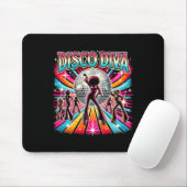 Disco Ball Disco Diva Queen Muismat (Met muis)