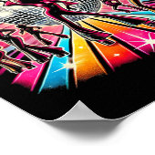 Disco Ball Disco Diva Queen Poster (Hoek)