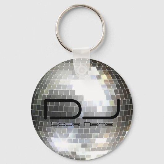 Disco Ball DJ Sleutelhanger (Voorkant)