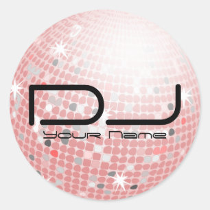 Disco Ball DJ Sticker