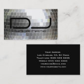 Disco Ball Dj Visitekaartje (Voorkant / Achterkant)