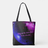 Disco Ball Dreams Canvas tas (Achterkant)