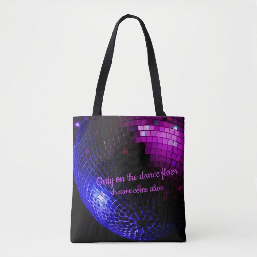 Disco Ball Dreams Tote Bag (Voorkant)