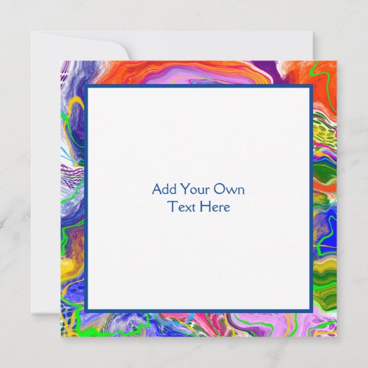 Disco Ball Electricity Fluid Art (Achterkant)