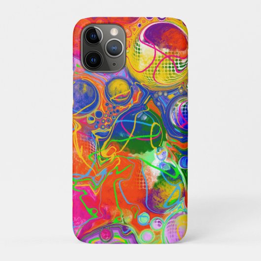 Disco Ball Electricity Fluid Art Case-Mate iPhone Case (Achterkant)