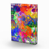 Disco Ball Electricity Fluid Art Fotoblokken (Rechts)