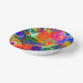 Disco Ball Electricity Fluid Art Papieren Kommen (Gebogen)