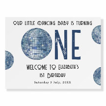 Disco Ball First Year 1st Birthday Party
