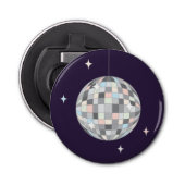 Disco Ball - flesopener Button Flesopener (Voorkant)